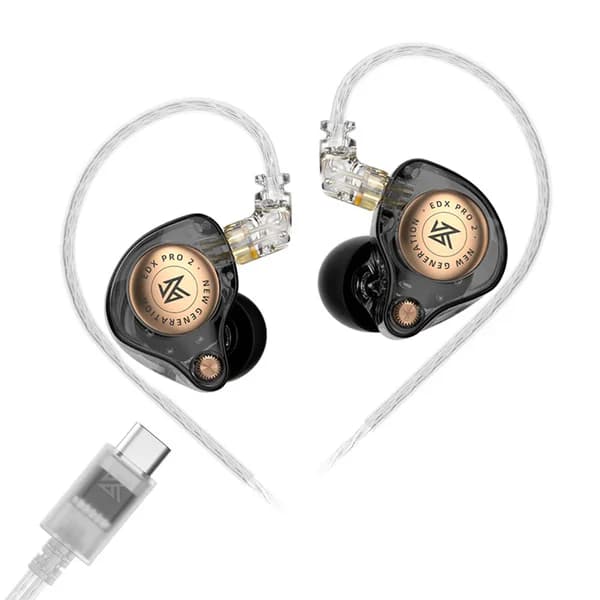 KZ - EDX Pro 2 Super Linear 10mm Dynamic Driver IEM