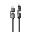 WEKOME WDC50 KingKong Atom Series 240W 4 in 1 Fast Charging Data Cable