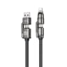 WEKOME WDC50 KingKong Atom Series 240W 4 in 1 Fast Charging Data Cable