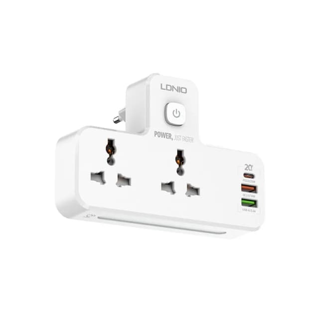 LDNIO SC2311 20W 3-Port USB Power Socket