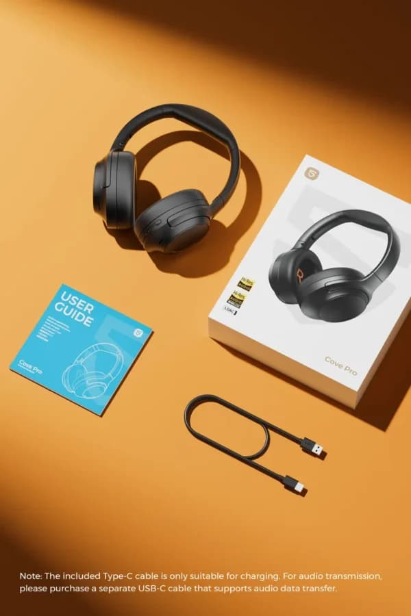 SOUNDPEATS Cove Pro Wireless Over-Ear Headphones