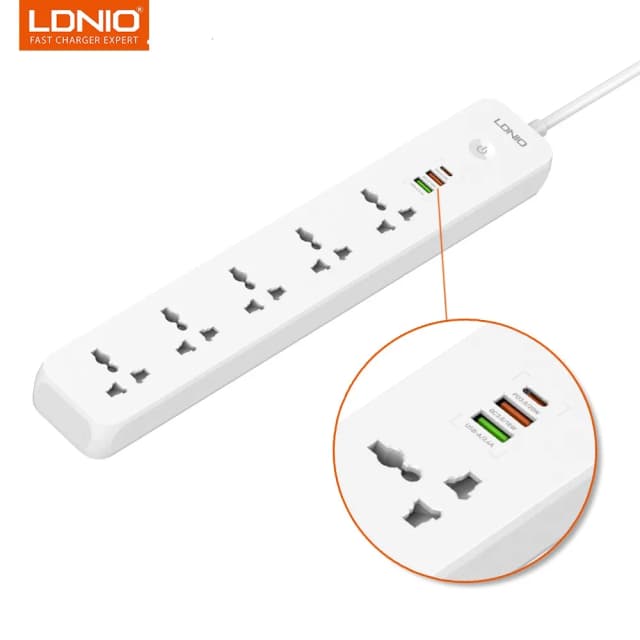 LDNIO SC5319 Multi Socket Extension Lead