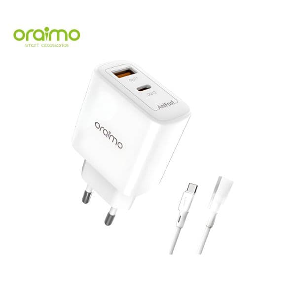 Oraimo OCW-E104D PowerGaN 27W Adapter Super Speed