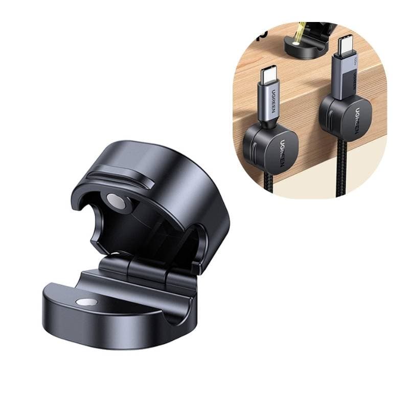 UGREEN LP886 Magnetic Cable Organizer Clips (3-Pack)