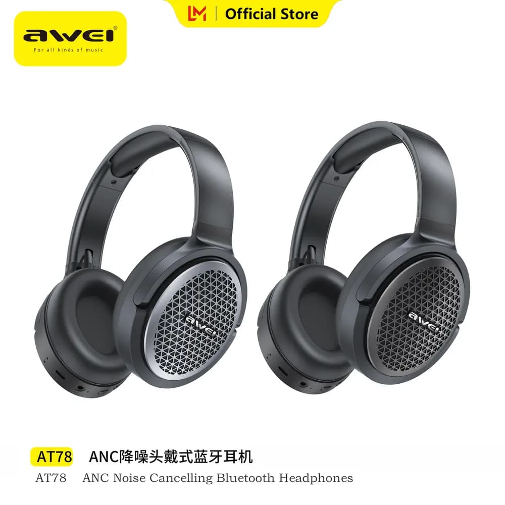 Awei AT78 ANC Bluetooth Wireless Headphones
