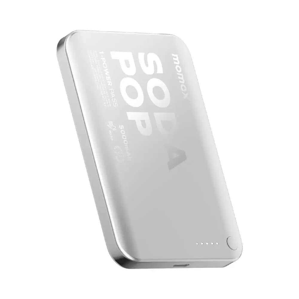 Momax 1-Power Pass Soda Pop Magnetic Wireless Power Bank