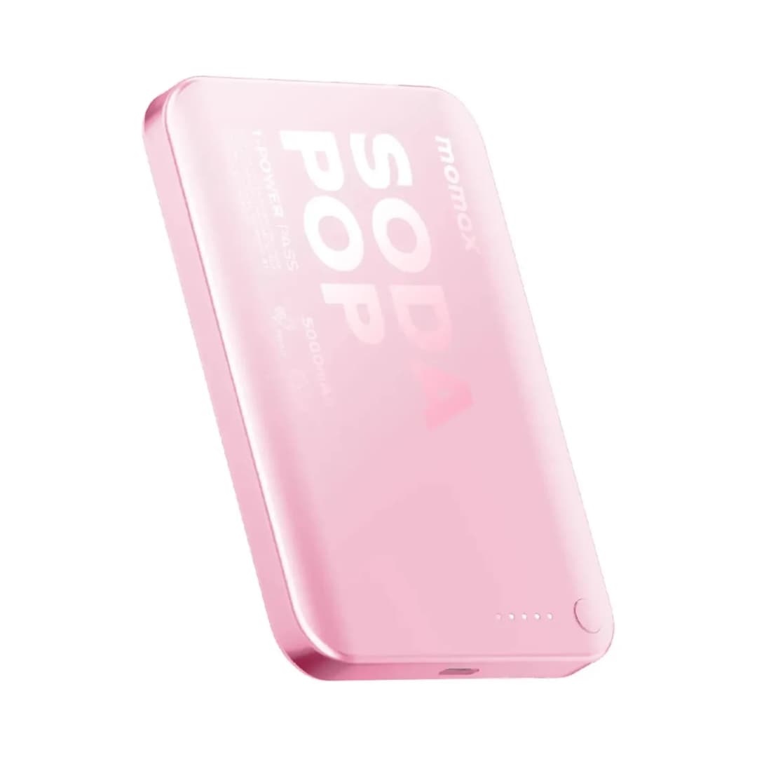 Momax 1-Power Pass Soda Pop Magnetic Wireless Power Bank